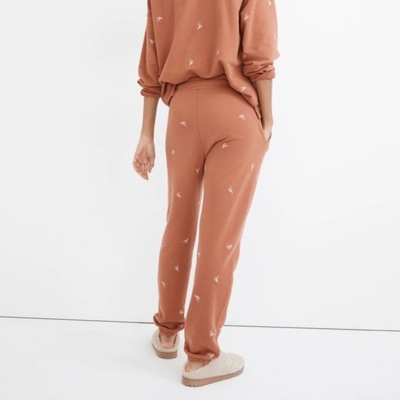 Madewell Bow Embroidered Retro Sweatpants size XXS - Picture 3 of 11